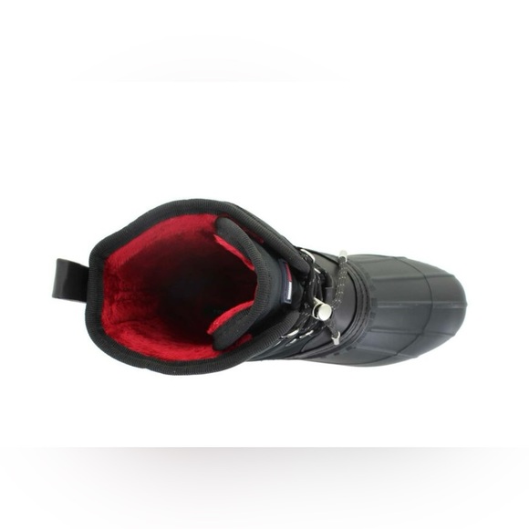 New In Box Tommy Hilfiger Raziel-SC Duck Boot Women Black Sizes 6M, 5M - Picture 2 of 12